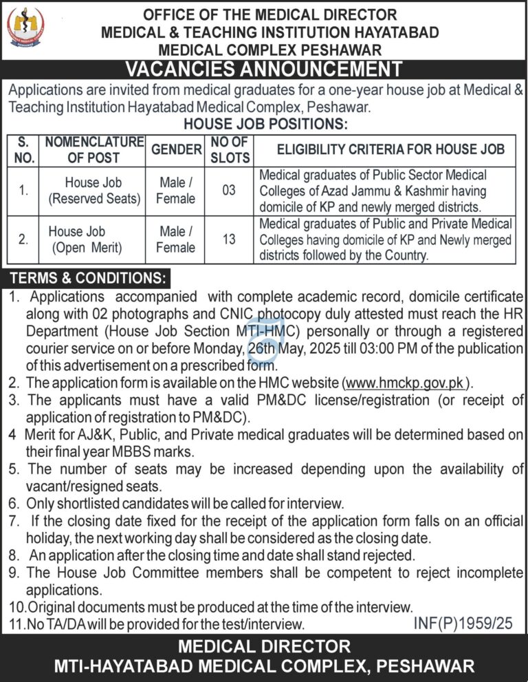 https://jobskiduniya.com/house-job-opportunities-at-mti-hmc-peshawar-2025