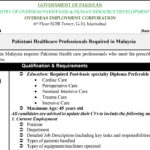 Nursing Jobs in Malaysia for Pakistani Female Professionals