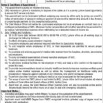 Job Opportunity Chief Medical Officer at NICL Central Zone, Lahore