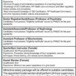 Women Medical College Abbottabad Jobs 2026 – Latest Career Opportunities (Apply Now)