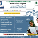CM Punjab Maryam Nawaz Hunarmand Program 2026 Free Advanced IT Training & International Certification