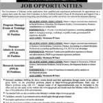 Government of Pakistan Planning Commission Jobs 2026