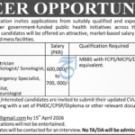 KPK Public Health Department Consultant Jobs 2026 - Apply for Specialist Consultant Positions (Salary up to 700,000 PKR)