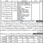 District Health Officer DHO Tank Jobs 2026 – Apply for Lady Health Workers & Support Staff