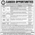 PHC Jobs 2026 - Punjab Healthcare Commission Career Opportunities