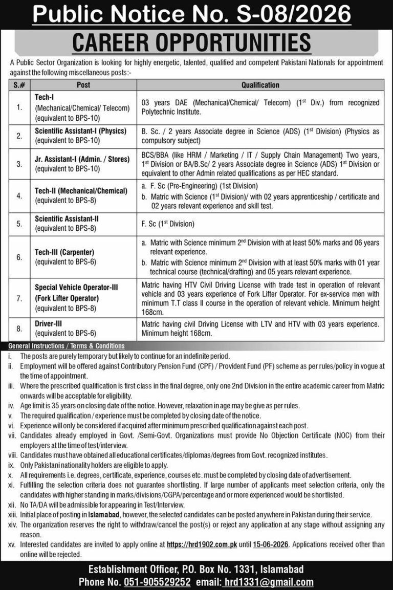 Public Sector Organization Jobs 2026 Atomic Energy Jobs 2026 Online Apply Now